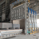 Heat treatment industrial furnace